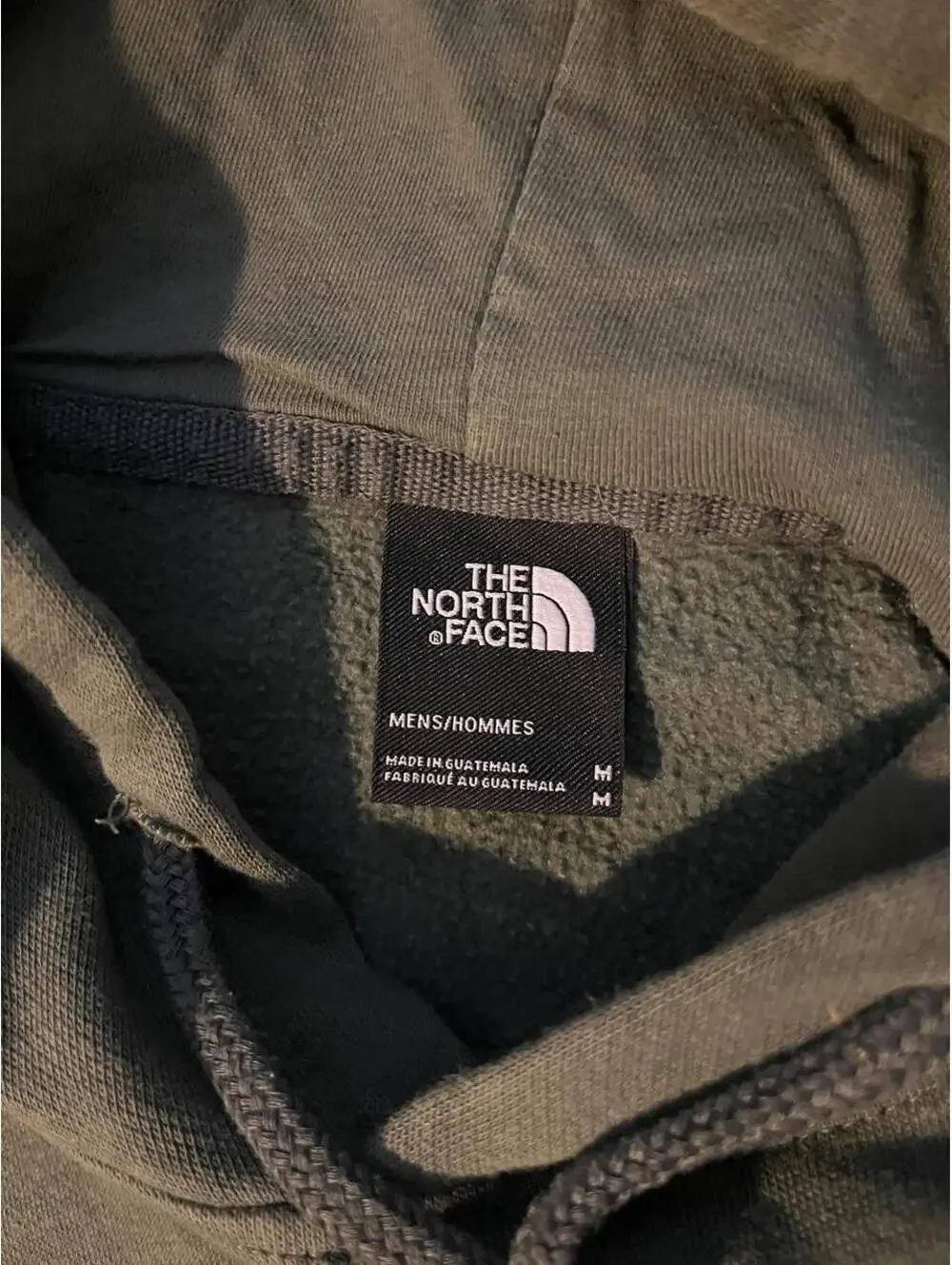 The North Face Men's Green and Khaki Hoody